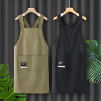 코지 데일리 포켓 방수 앞치마 어린이집 주방 카페 앞치마 3color