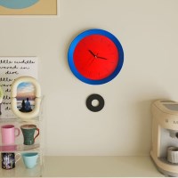 레트로 벽걸이 아날로그 무소음 벽시계