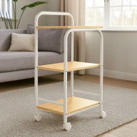 라파 선반 3단 수납 진열장 다용도 400