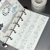 Curly Glitter Masking Tape