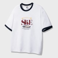 앨빈클로 SHINE 링거 오버핏 반팔티 AST4823 (2 COLOR)
