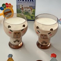 프렌들리 카피바라 글라스1p 홈카페 맥주잔 유리컵 귀여운 친구 선물