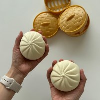 만두 주물럭 놀이 말랑이 스퀴시 스트레스 볼 만두볼 스트레스해소