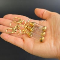 메모리얼 강아지 고양이 반려동물 추모 털 유치 수염 보관 키링