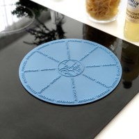 시라쿠스 3D 히트플로우 엠보 열방출 인덕션 보호매트 - 블루