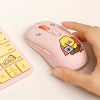 카카오프렌즈 무소음 무선 마우스 열공 춘식이 블루투스 마우스