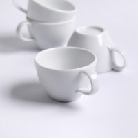 늘 설화 국산 물레 백자 도자기 에스프레소잔 단품 100ml 1p