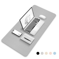 가죽 키보드 마우스 장패드 사무실 책상 게이밍 방수 데스크매트