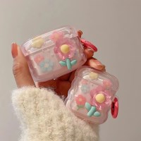 2세대 3세대 핑크꽃 에어팟 케이스