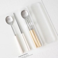 카모메키친 베르베 수저세트 + 어덜트 수저케이스