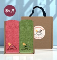 송월타올 아이스크림 타올 핸들 패키지 2매입 세트 NO.4