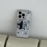 silver star pattern [맥세이프 젤하드 폰케이스]