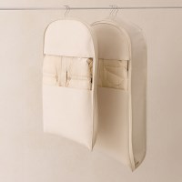 롱코트 드레스룸 압축 옷걸이 옷 의류 보관 커버 (소)