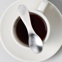 달콤 디저트 타원형 스푼 실버