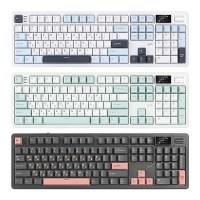 지클릭커 타란튤라 WK107 기계식 블루투스 키보드 제주바다 45g