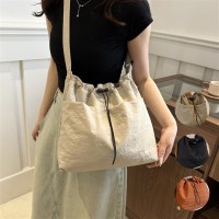 스트링 바스락 숄더백 4color