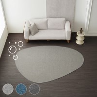 추가15% 먼지없는 사이잘룩 헤링본 페블 비정형 러그 카페트 6size