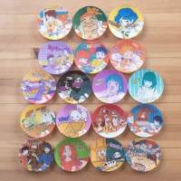 지브리 캐릭터 yummy 미니 유리 접시