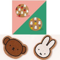 미피 캐릭터 코르크 코스터 컵 받침