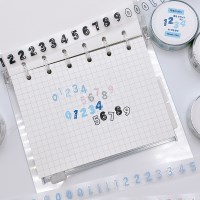 [키스컷] 제제유니버스_블링 숫자 v2/v3_박 투명