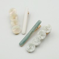 제이로렌 페블 호마이카 집게핀 2pcs 세트 H01374