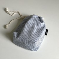 라이트 하늘 스트링 파우치