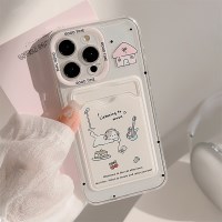 아이폰 고양이 캐릭터 카드포켓 케이스