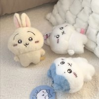 뽀글 치이카와 인형 키링 먼작귀 우사기 하치와레