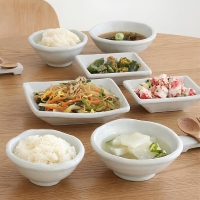 곱게 빚은 은유 높은 사각 2인 세트 7p