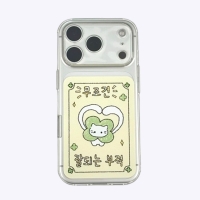 [withsome][iPhone17기종]위드썸 행운부적 폰 케이스