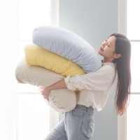 1+1 베네베딩 포그리 순면 타월형 여행, 캠핑 베개커버