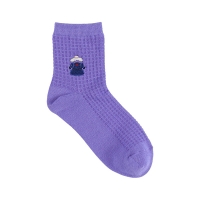[센과 치히로의 행방불명]와플양말(유바바 퍼플 230-250)