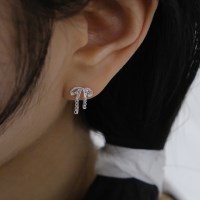 TULLE RIBBON EARRINGS