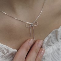 SILKY RIBBON NECKLACE