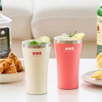 [체험특가] WHB 스텐 하이볼잔 맥주잔 360ml