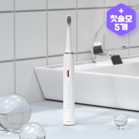 [칫솔모 세트] 5단 음파 진동 전동 칫솔+칫솔모 5개입 ST10