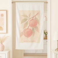 썸머피치 가리개커튼 바란스 / 국내 자체제작 도어커튼(3size)