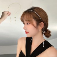 스트링머리띠 얇은 여자 여름 헤어 머리띠