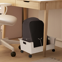 히키스 사무실 공부방 가방보관 이동식 트롤리 바퀴 수납선반