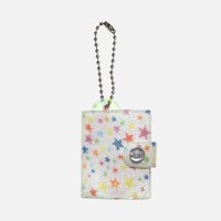 Star Mini Album Key Holder_Glitter White
