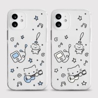 [젤리 냐옹두들]아이폰16 프로 갤럭시s25 s24 a54 커플 선물