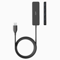 엑토 USB 3.2 4포트 노트북 PC 외장하드 1m 롱 멀티 허브 HUB-60