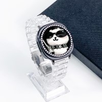 엔터콘 갤럭시워치 8 클래식 한줄 큐빅 베젤링