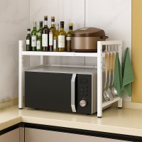 높은너비조절렌지선반 1단 밥솥 다이 전자레인지