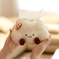 예쁜 도자기 티슈 케이스 보관함 인테리어 소품 휴지함