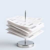 빌지 꽂이 주문서 꽂이 영수증 홀더 빌지 스탠드 오더핀