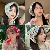 두건 여성 헤드스카프 반다나