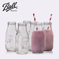 볼 메이슨자 컨츄리 밀크보틀 6p 세트 300ml(10.5oz) 우유 쥬스 병