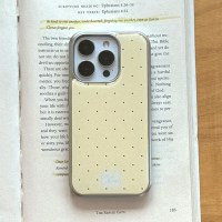 mini dot glow 디자인 [실버 맥세이프 범퍼케이스]