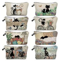 앤틱캣츠 화장품 다용도 휴대용 패브릭파우치 205768